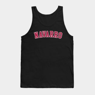 Navarro (Cheer) Tank Top